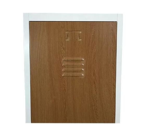 Haushalt, der Tür-Stahlspind-Garderoben-Entwurf des übersichtlichen Designs des Schlafzimmer-1 einzelnen zuschließt