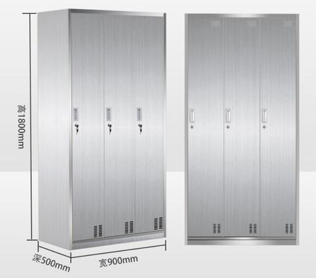 Metallgarderoben-Kabinett des Edelstahl-RAL der Farbed500mm