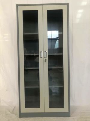 Tür-Schrank-Stahl-Speicher-CAB-Datei des Büro-Möbel-Stahlaktenschrank-Metall2