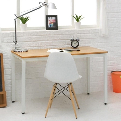 Hausaufgaben-weißer einzelner Bürotisch-hölzerner Computer-Tabellen-Schreibtisch