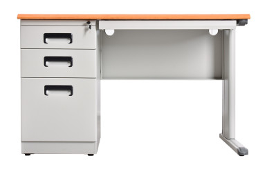 Tischrechners Schulsekretariatsmöbel-Stahlmetallstarker Schreibtisch hölzernen MDF 25mm mit Schubladenschrank