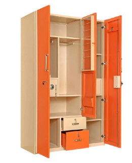 Büro-Möbel-Stahlschrank-Garderoben-Metallspeicher-Garderoben-Schrank