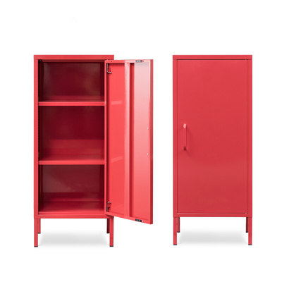 Hauptmöbel-einzelnes Tür-Metallstahl-Speicher-Kabinett für Wohnzimmer-Schlafzimmer